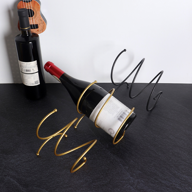 创意酒架酒瓶架子现代客厅红酒架葡萄酒架铁艺展示架家用酒柜摆件