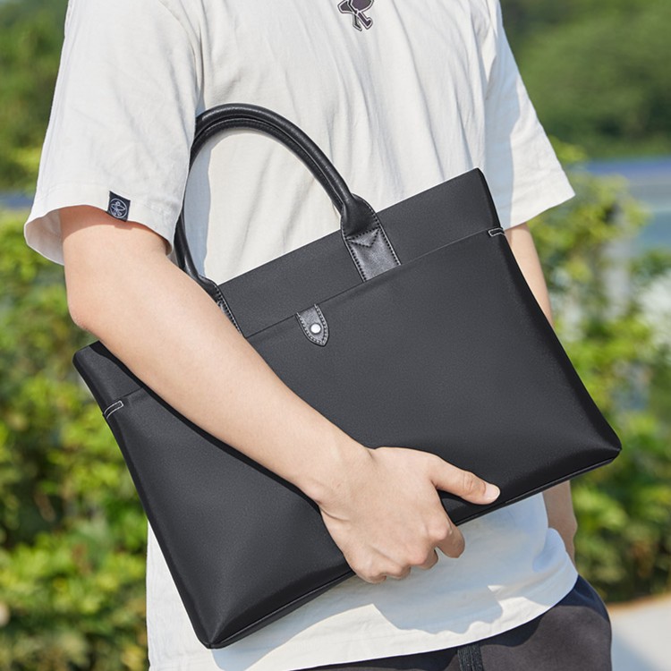 英皇保罗公文包男款通勤手提包休闲牛津布文件夹包防水尼龙电脑包