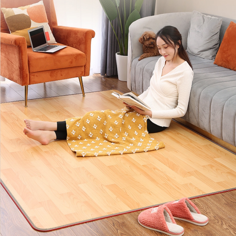 家用全屋石墨烯加热地垫碳晶发热地暖垫客厅地热垫电加热瑜伽地毯