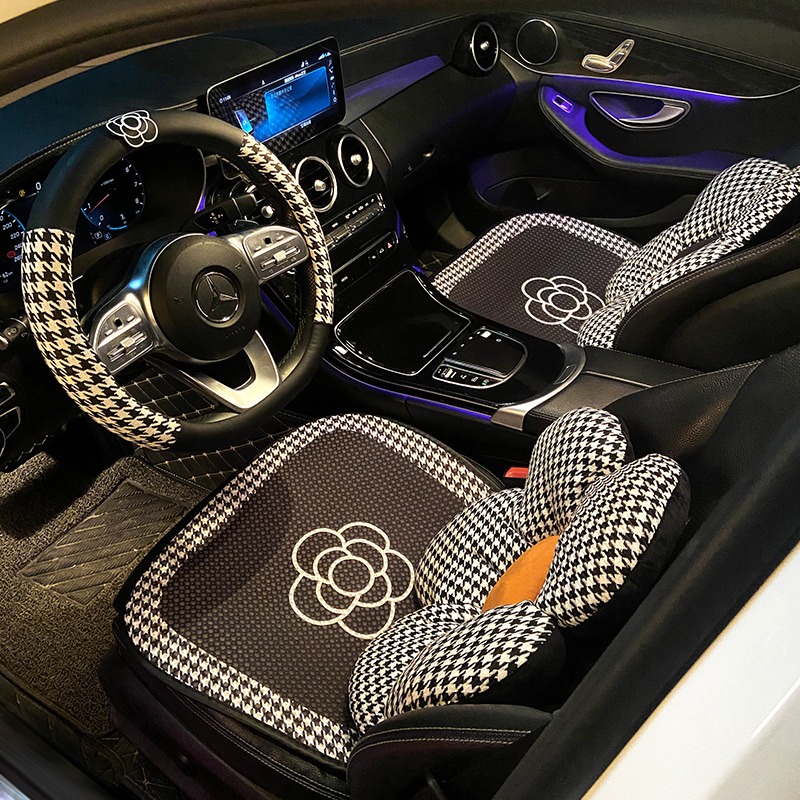 通用汽车座垫舒适通用汽车四季车四季套汽车坐垫套久坐防滑时尚女