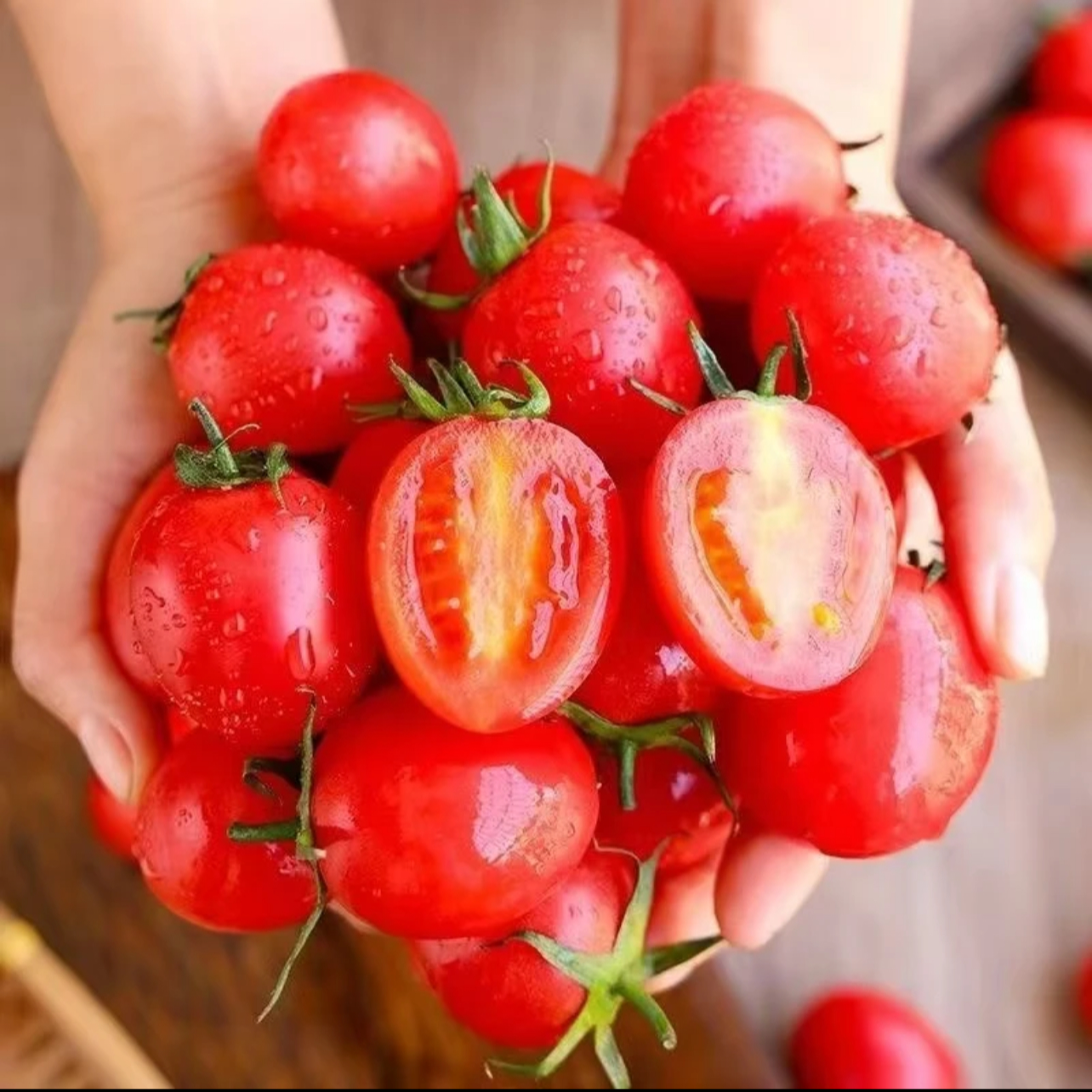 广西千禧圣女果产地直发应季新鲜水果脆甜多汁酸甜5斤装1-PC