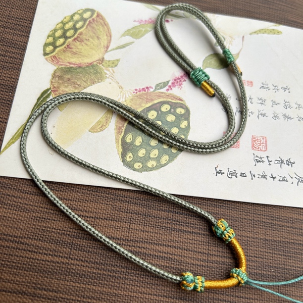 手工编织情侣项链绳高档粗细适中挂件绳吊坠可调节玉坠绳子挂绳