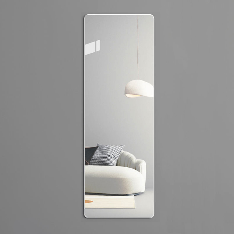 唯视软镜子贴墙自粘亚克力高清试衣镜面贴家用免打孔全身镜穿衣镜