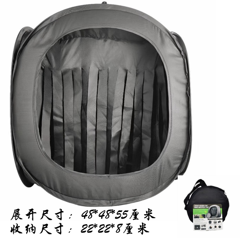 弹弓钢珠靶箱 泥丸水弹收集箱 射击训练靶箱弹弓靶箱折叠式靶箱