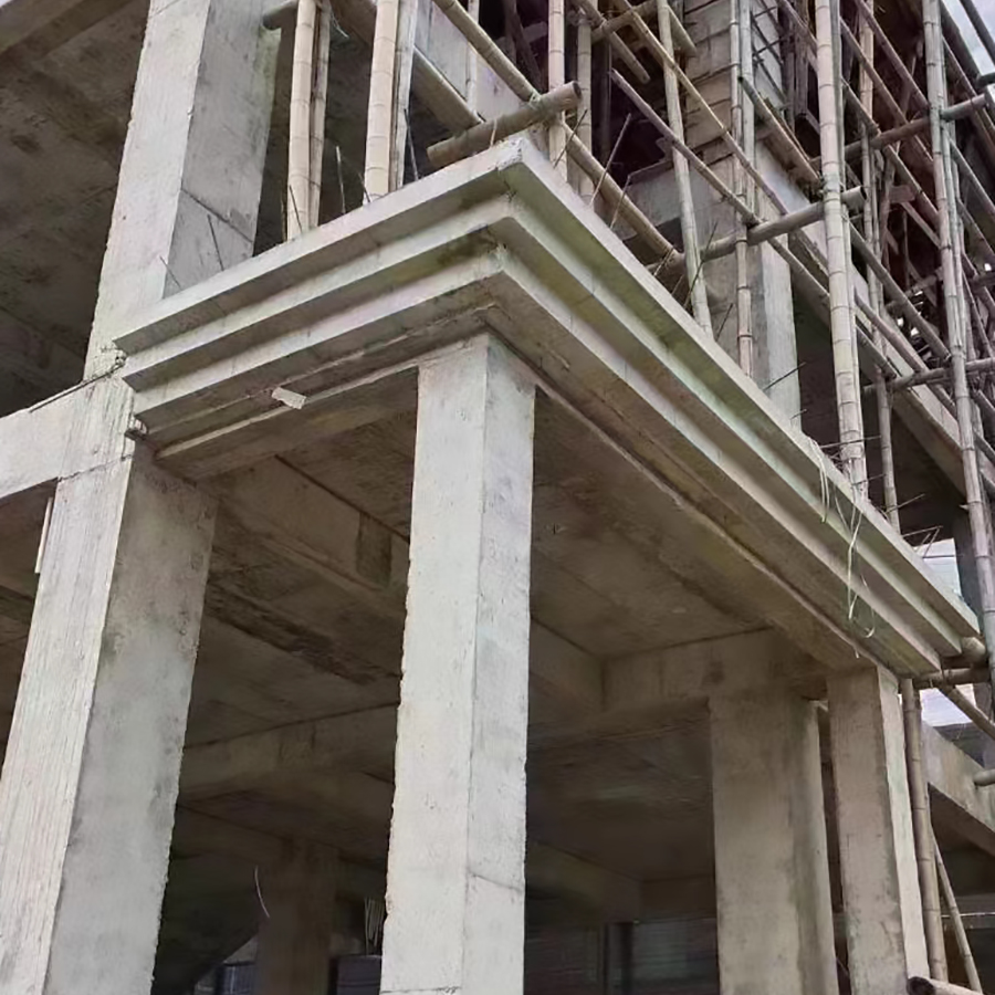 梯形屋檐线条模具楼梯线别墅外墙装饰造型模型塑料屋檐线条模具