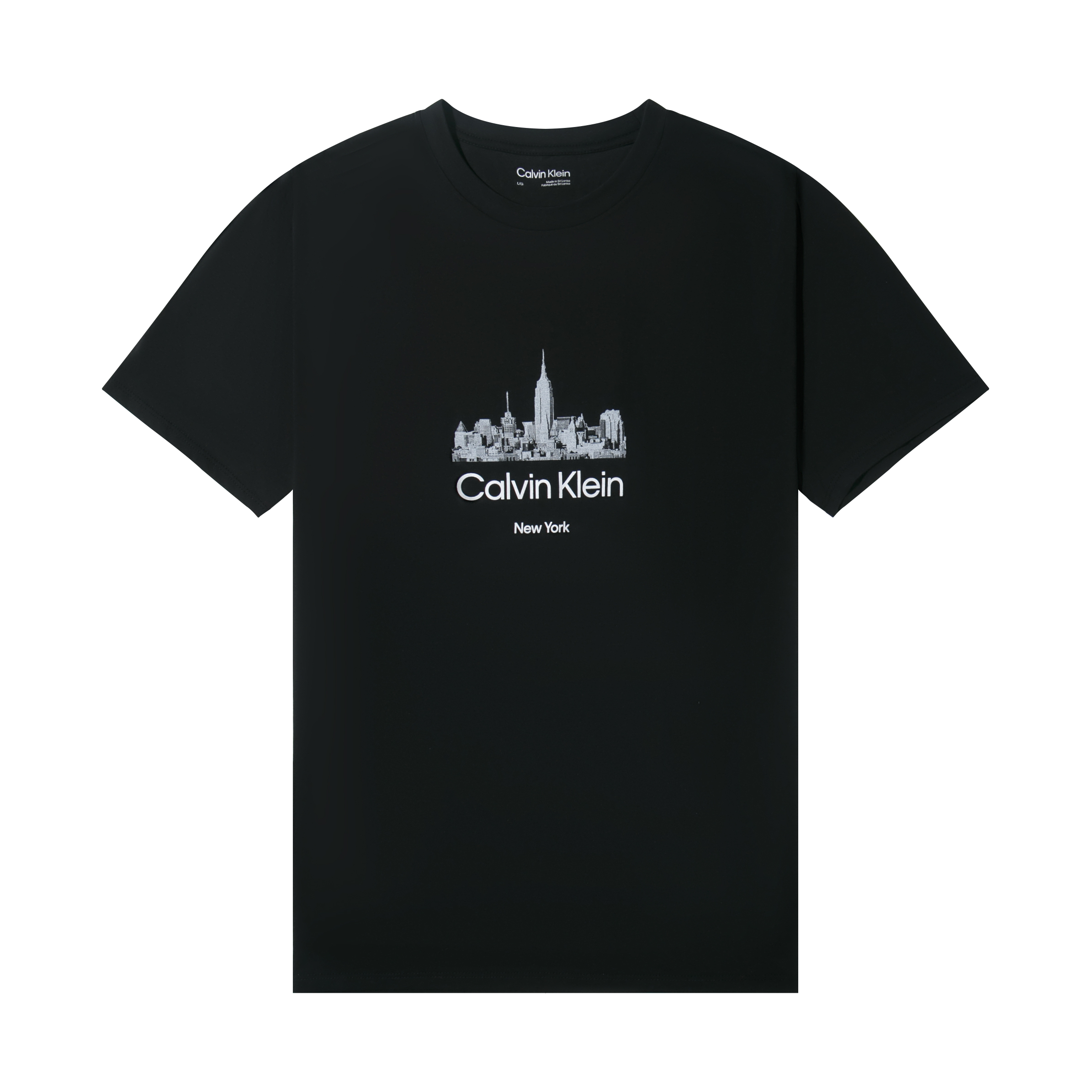 Calvin Klein/卡尔文·克雷恩短袖男款夏季薄款男式T恤衫香港直邮