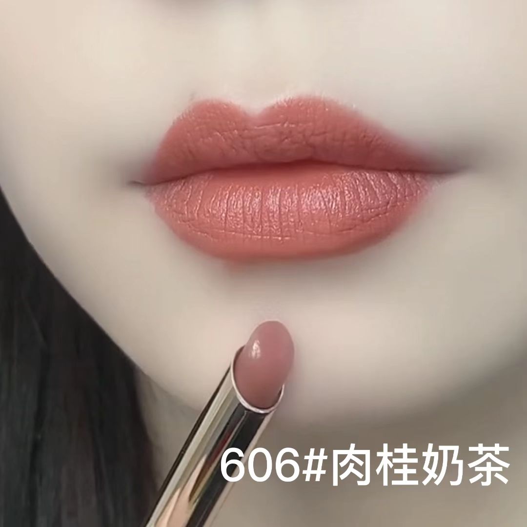 吃土色口红不掉色不沾杯持久防水自然素颜显白滋润大牌正品哑光