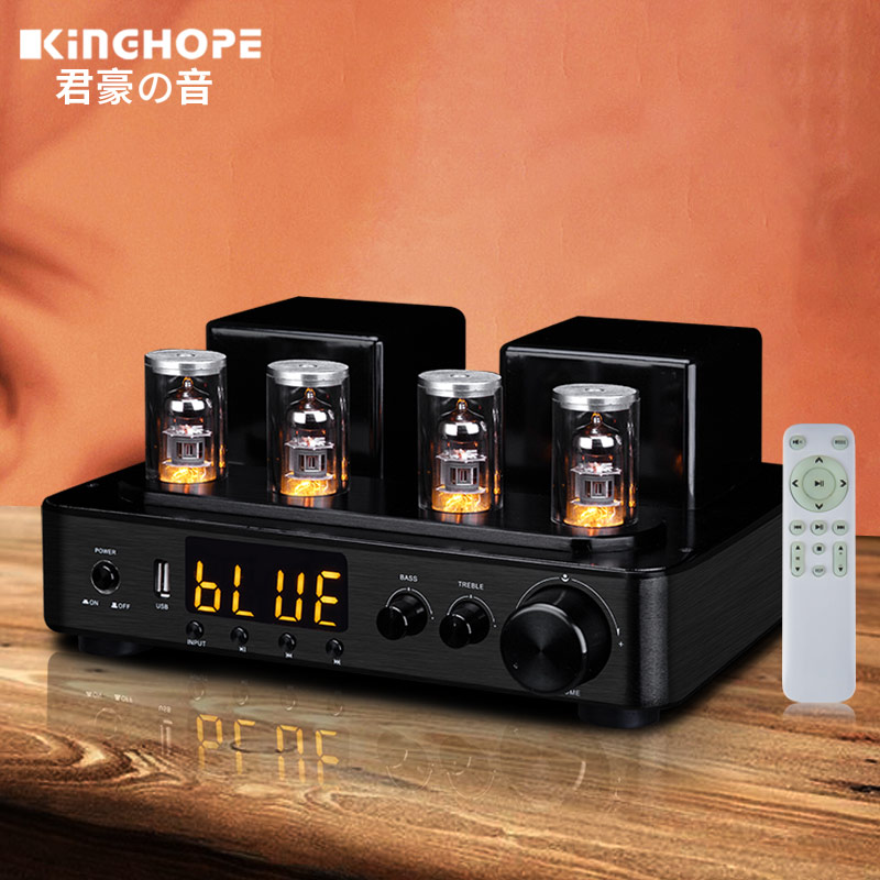 KINGHOPETH-108双环牛光纤同轴蓝牙电子管发烧胆机hifi功放机家用