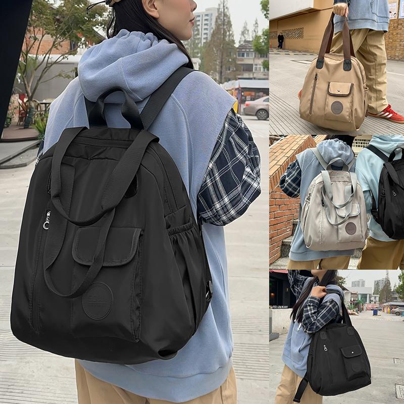 大容量双肩包手提单肩包干湿分离妈咪包女新款ins旅行通勤学生包