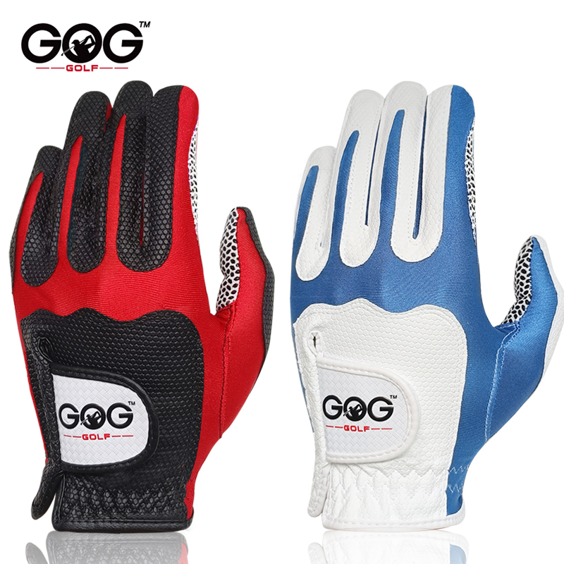 高尔夫球手套防滑PU超高弹力耐磨舒适运动透气男单只