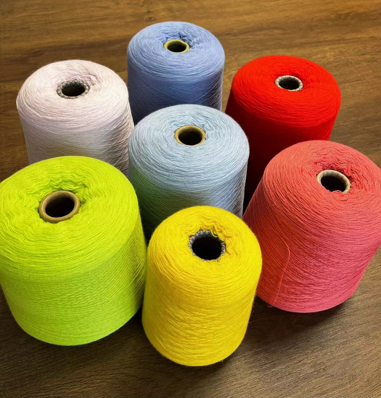 001-100编码拍此链接 毛线夏季尾线手工机织柔软细线手编线