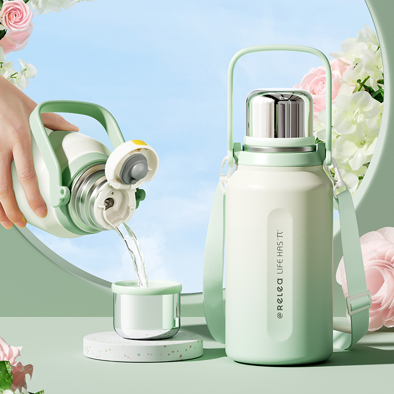 【双旦狂欢】简诗大容量316L不锈钢学生便携户外25年家用保温杯G