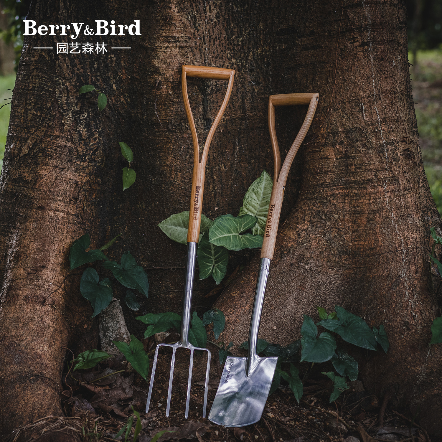 Berry&Bird英式园艺工具大合集 精致工艺 铲土挖坑翻土耐用