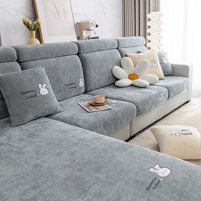丁香兔加厚通用沙发套罩四季通用新款简约全包万能套通用型全盖巾