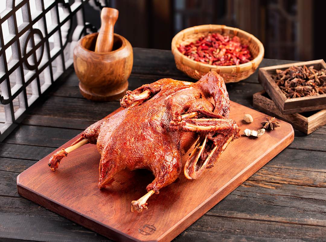 正宗南充特产杨鸭子1000g抽真空鲜货现发卤味熟食特产酥脆麻辣