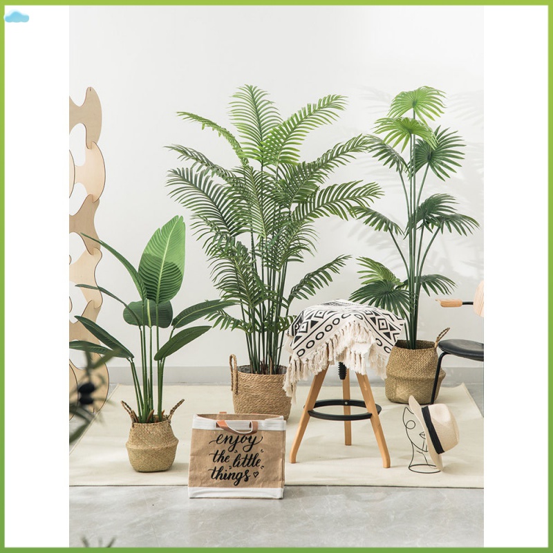 散尾葵仿真绿植北欧风植物假绿植盆栽落地室内装饰假树仿真树直发