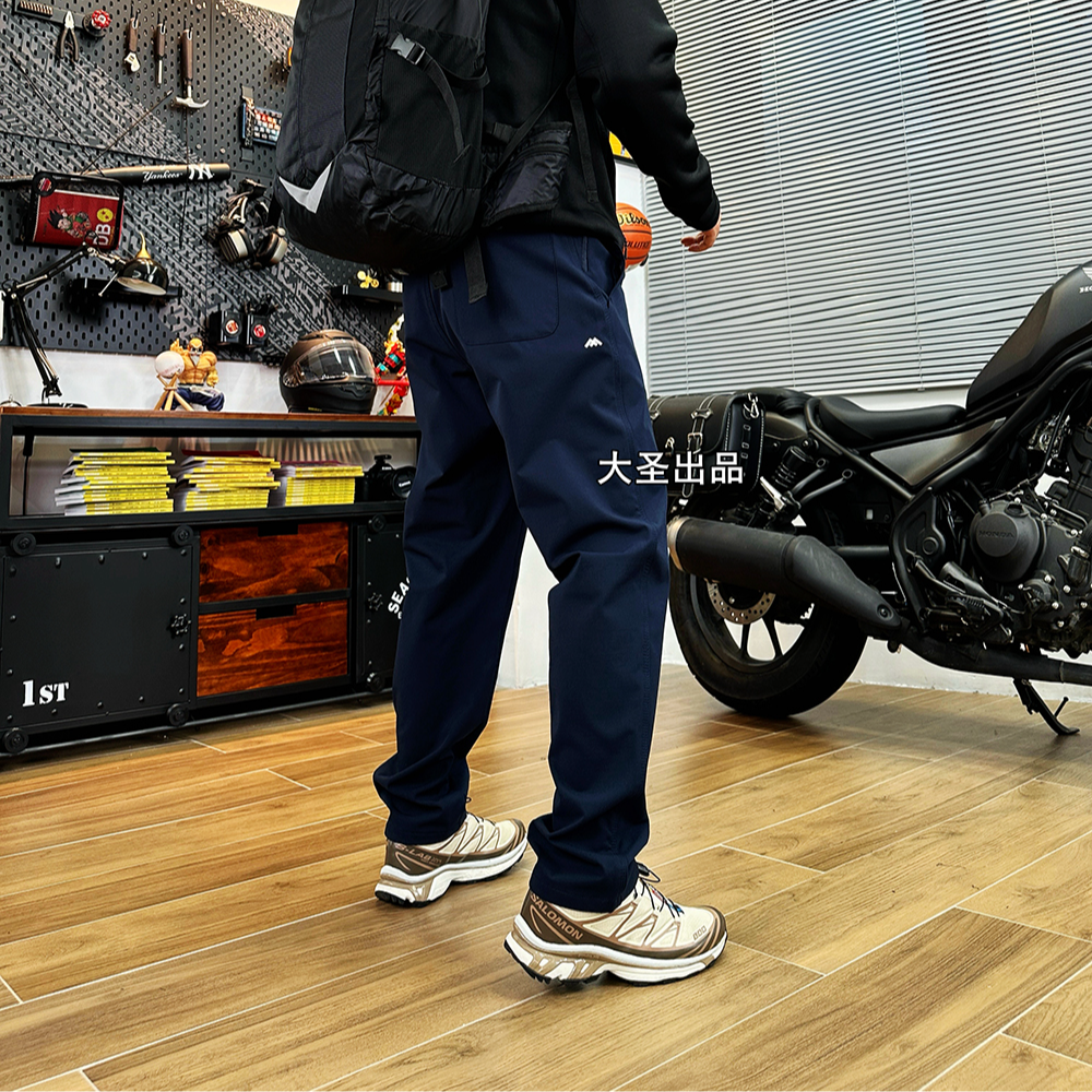 力荐！秋冬新款 男士户外防风防泼水休闲运动长裤休闲裤宽松男裤