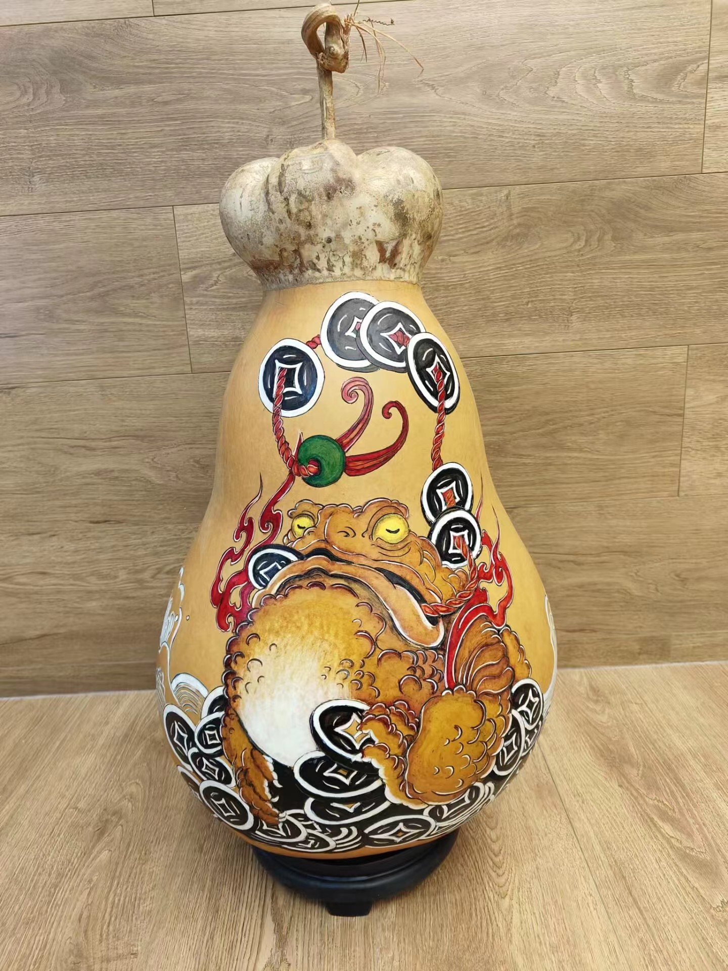 精品大中小白菜如意佛手莲花金蟾柿子桃子拓印稿油组合