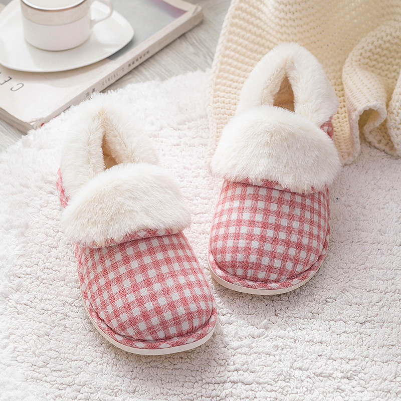 月子鞋冬季款产后包跟加绒孕妇鞋秋冬季厚底防滑11月份12产妇拖鞋