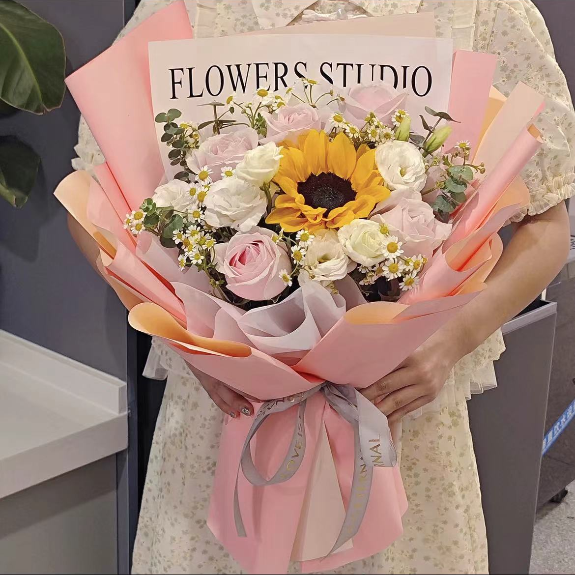 花束包装半成品花束包装壳生日礼物情人节礼物纯手工DIY创意礼物