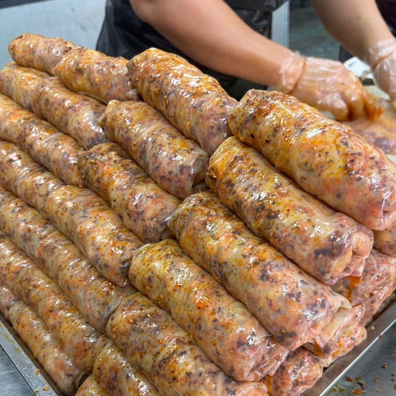 【拍1发4卷】正宗萧县面皮卷香辣凉皮懒人美食速食即食皖北特产小吃