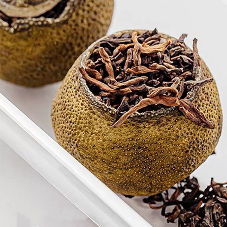 一级【已挂霜-小青柑】支持开箱试喝 全生晒  重量可选择