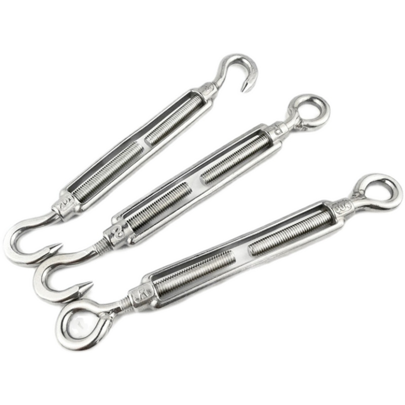 正宗304不锈钢花篮螺丝钢丝绳索拉紧收紧器紧绳器紧线器花兰螺栓