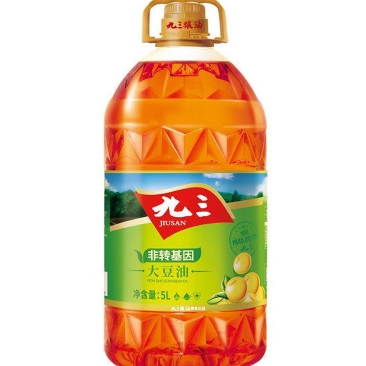 「九三」大豆油 三级非转基因浓香食用油5L