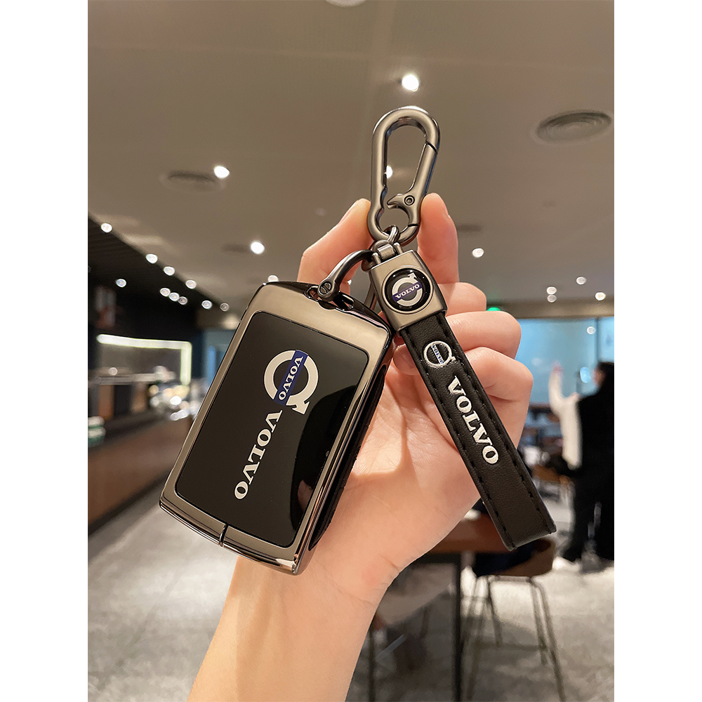 沃尔沃钥匙套新xc60s90s60xc90v60高端xc40s60l车钥匙壳扣包24款