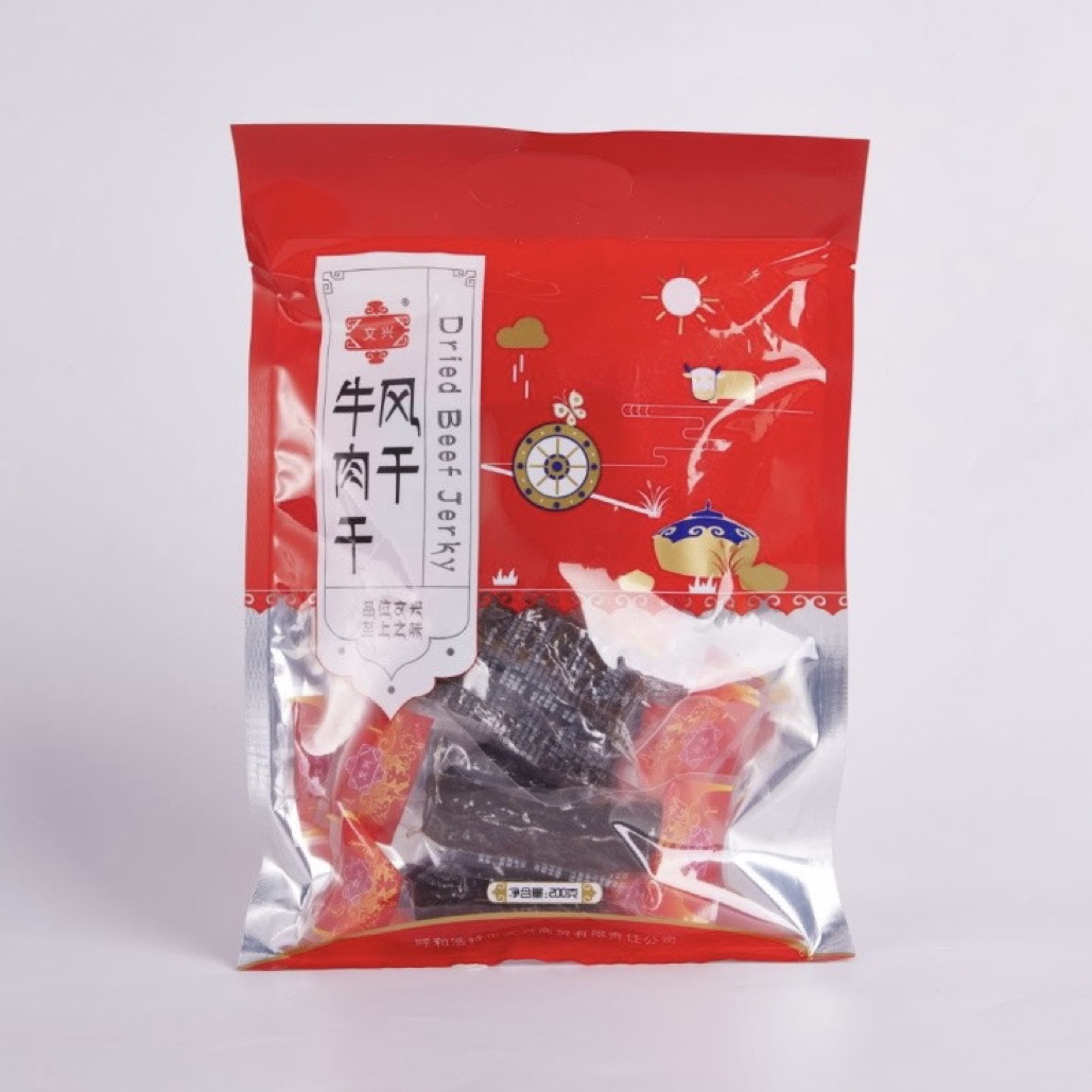 文兴200g原味条装牛肉干内蒙古特产