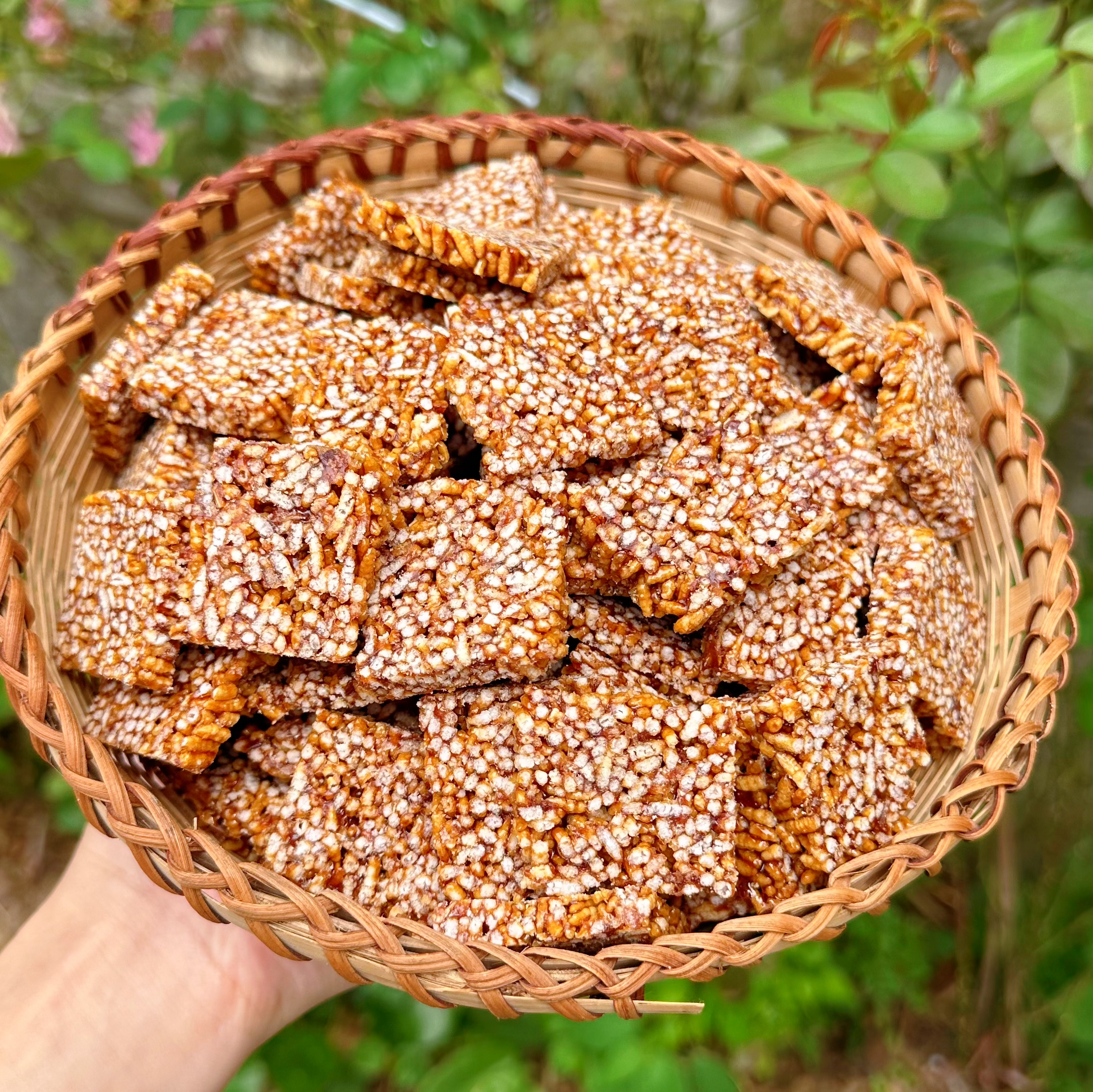 盼年味安徽特产传统手工红薯米糖小时候味道的零食