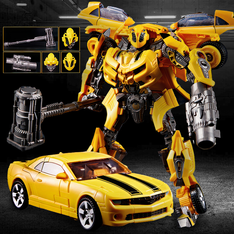 儿童变形玩具合金正版金刚大黄蜂机器人大力神模型手办男孩玩具