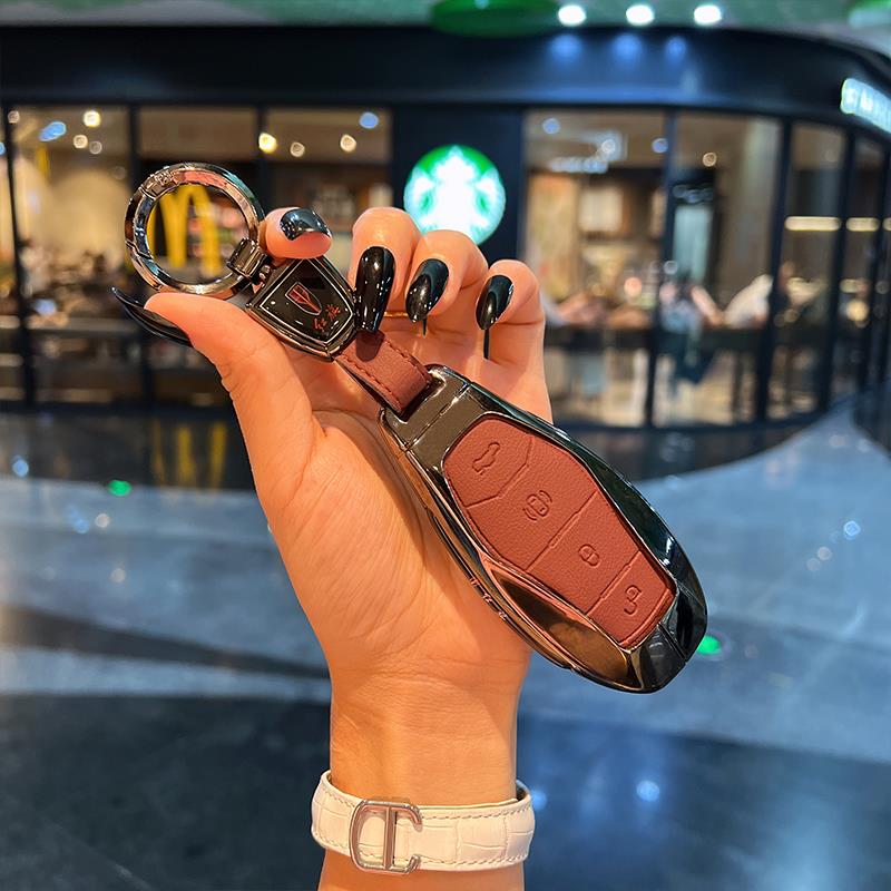 2024款红旗H5钥匙套2023款H6 H9专用HQ9 HS5 HS7 HS3 EH汽车扣壳