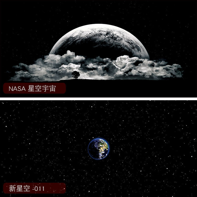 定制鱼缸背景贴纸背景画高清3d立体缸外自粘防水新款单面带胶水