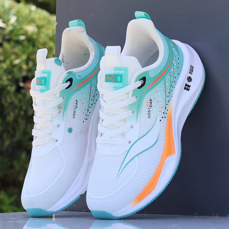 轻质跑步鞋男款夏季舒适透气跑鞋减震防滑运动鞋青年百搭潮流男鞋