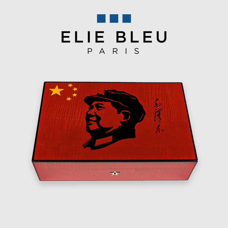 ElieBleu领袖系列特别款雪松木雪茄盒保湿盒雪茄烟盒高档男士送礼