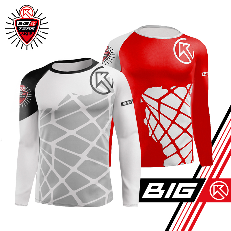 BigK大K逐梦长袖赛系列城市运动跑步透气排汗户外运动服