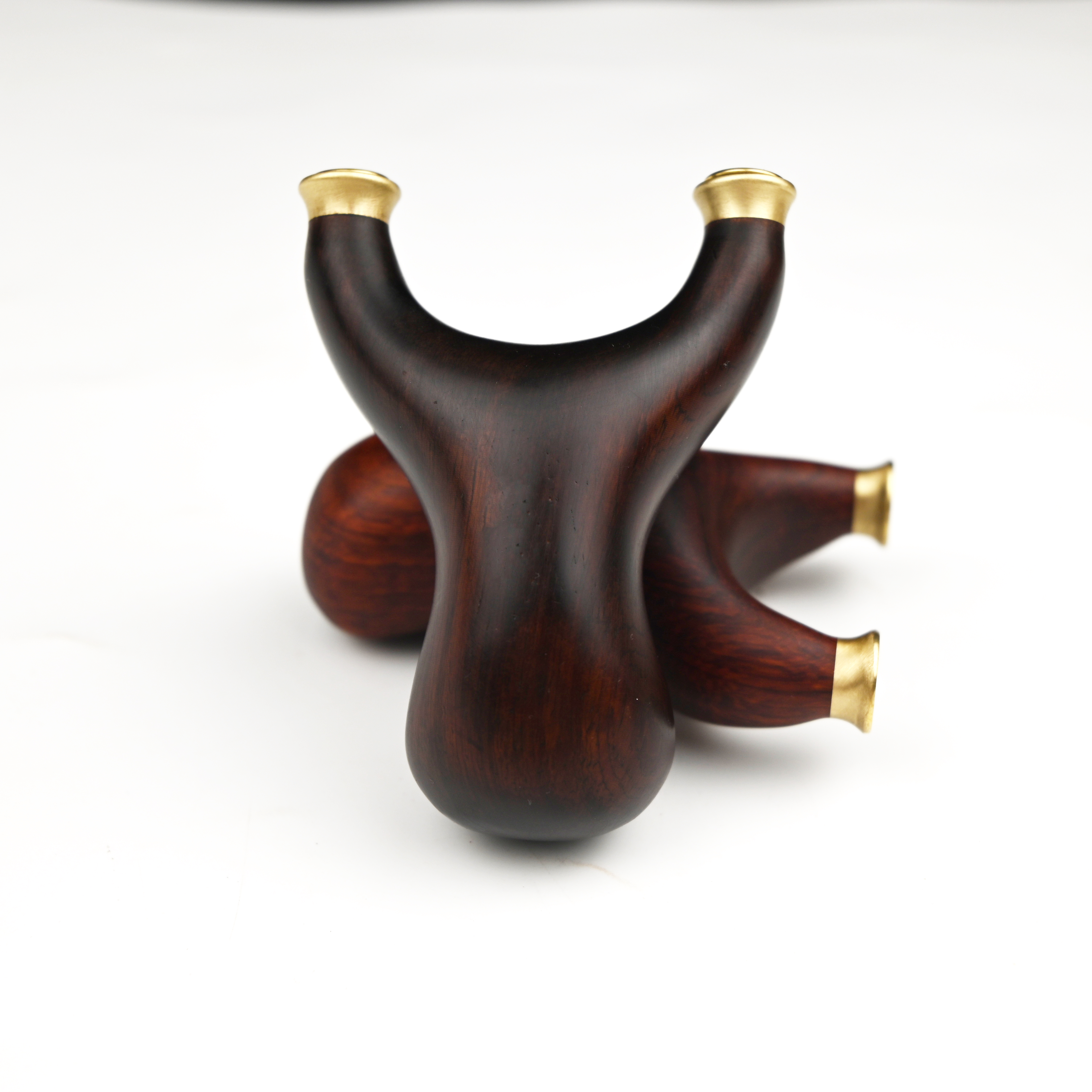 大叶紫檀打磨款紫檀快压掌中宝小胖（两种规格）