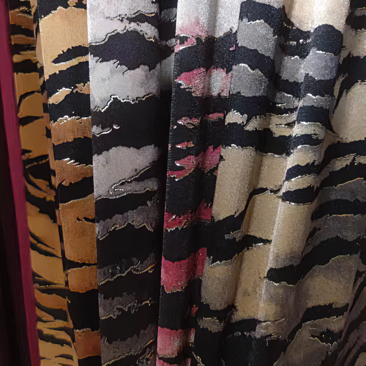 Tigir Duhawa豹纹韩国绒女装连衣裙衬衫面料柔软舒适布料新款品牌