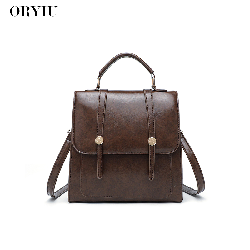 ORYIU【胡桃夹子】Pro“第二代”美式复古双肩斜挎单肩女士百搭质感包