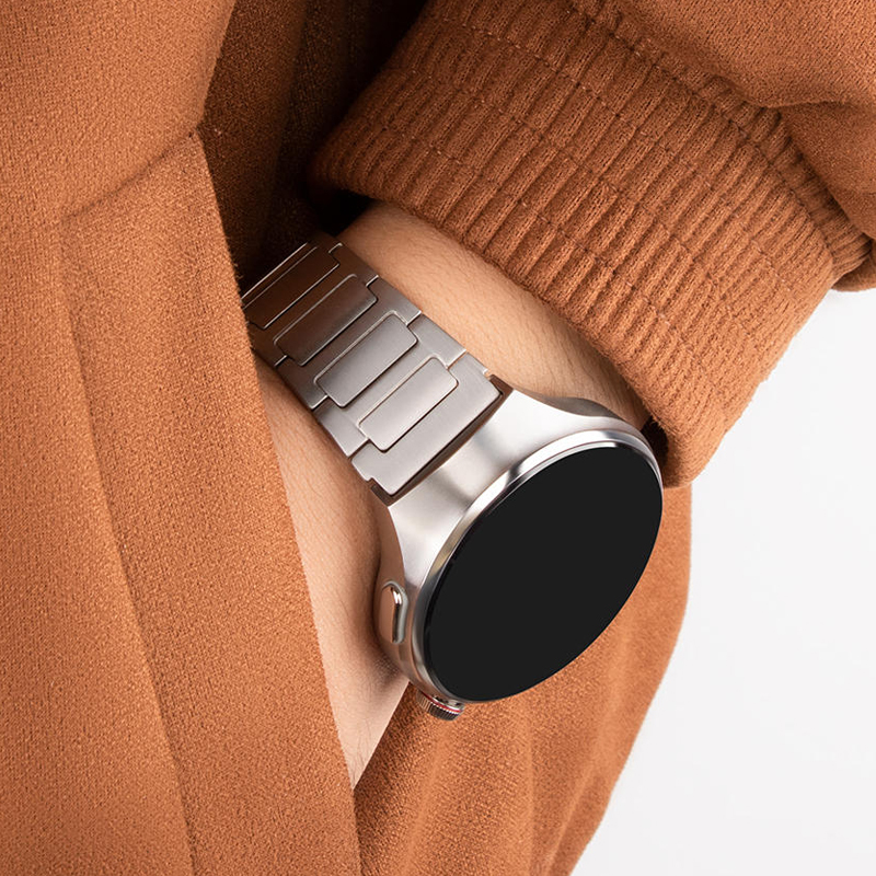 适用华为gt4表带gt3不锈钢watch3/4pro荣耀GS3智能GT5pro手表带男