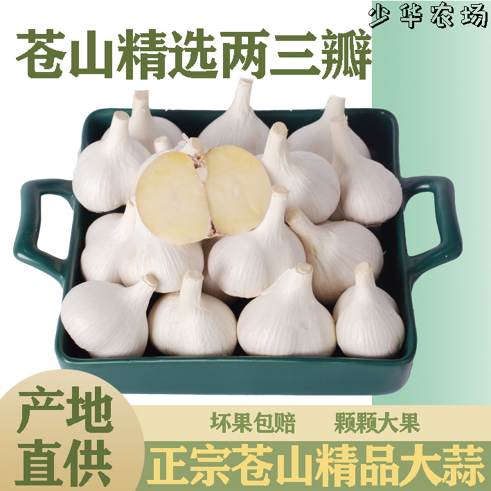 [大蒜]两三瓣一头蒜只有两三瓣1斤装3斤装5斤装蒜香味浓粘辣