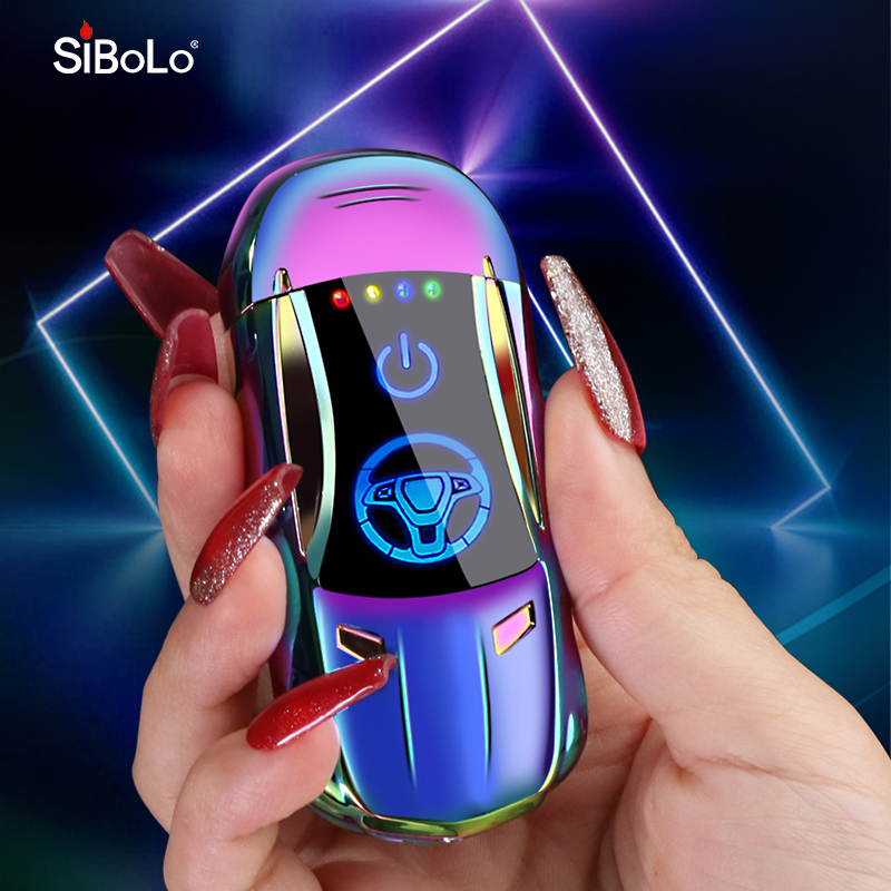SiBoLo/仕保罗圣诞礼物正品智能跑车打火机防风刻字老公创意生日