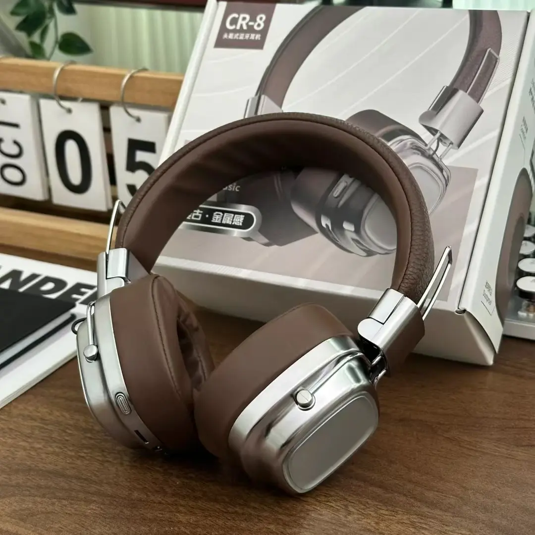 复古耳机头戴式无线蓝牙运动耳麦超长续航高音质听歌拍照手机通用