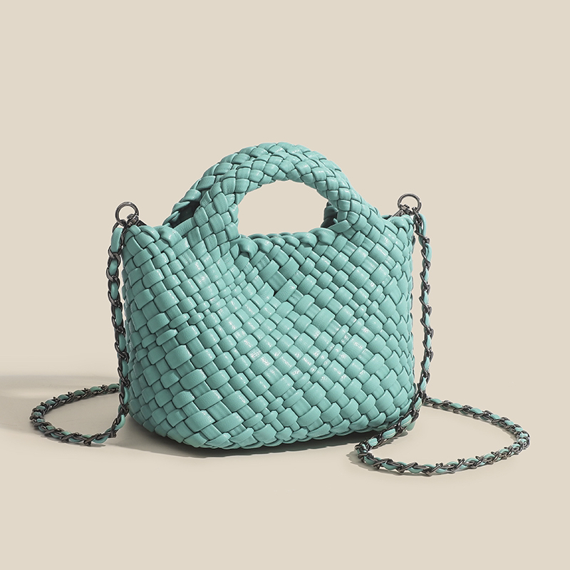 小众手工编织包时尚手提包mini款子母包百搭单肩
