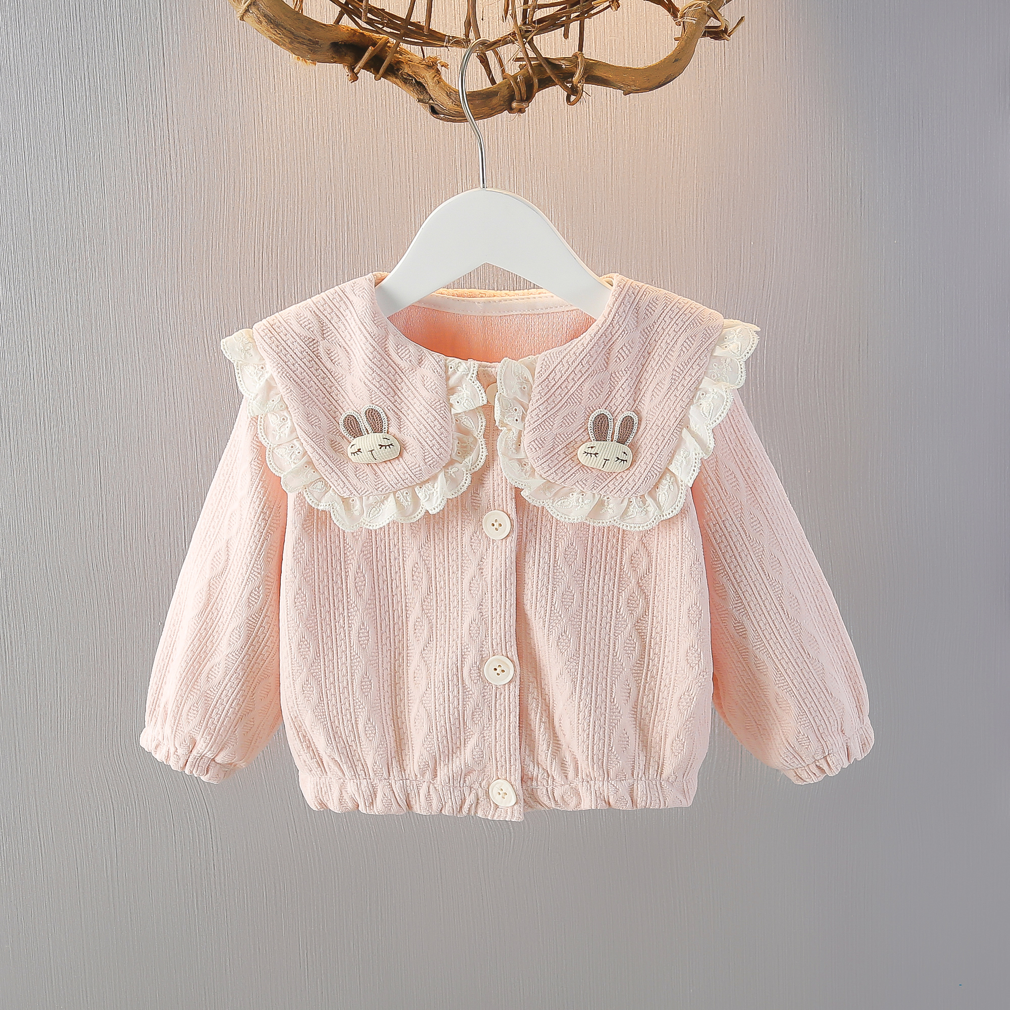 1女童秋款外套儿童春秋季女宝宝2024新款小女孩可爱外套长袖外衣3