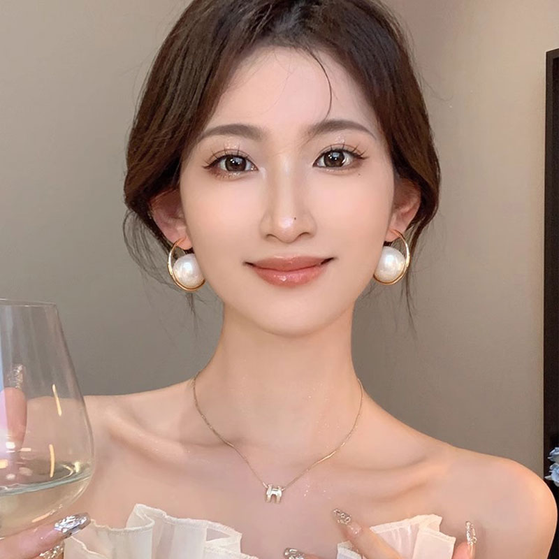 莱茵河畔~耳钉女ins耳环小众设计感高级感2025年新款洋气耳饰3105