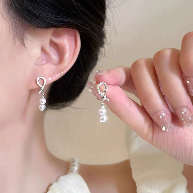 银针耳环女高级感耳饰新款爆款独特耳钉无耳洞轻奢气质耳夹潮1353