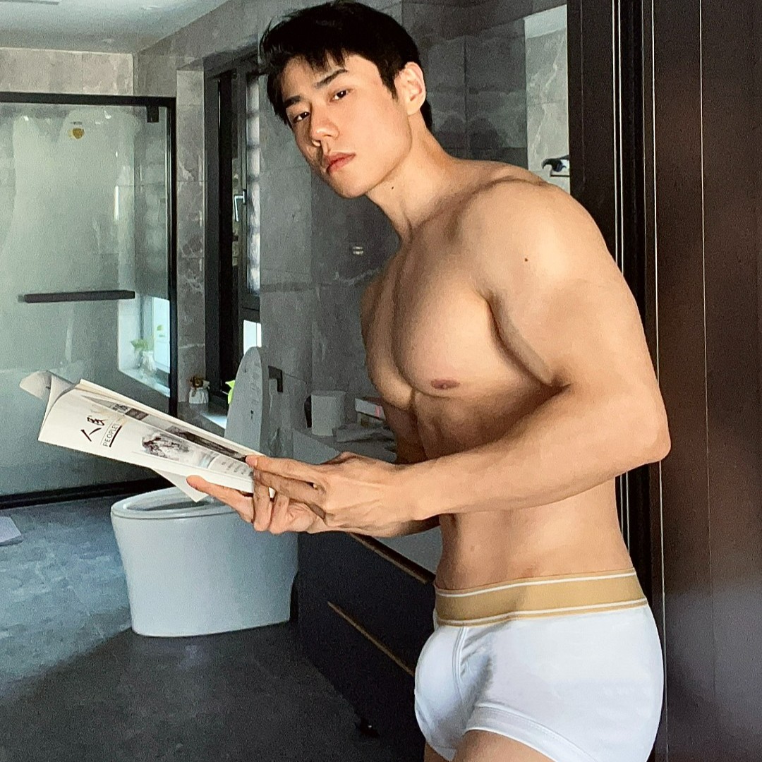 TATS（荆棘制造）魅力型男简奢纯棉低腰性感紧身运动平角裤男士内裤