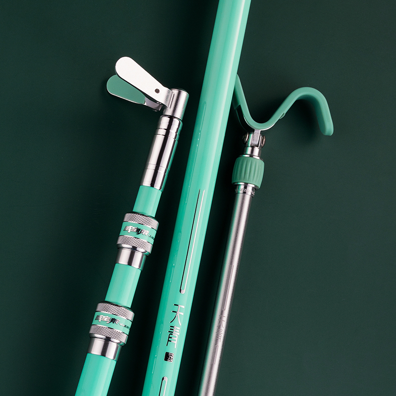 威宝莱天青炮台鱼竿支架碳素超硬多功能钓箱钓台大物架杆钓鱼撑杆